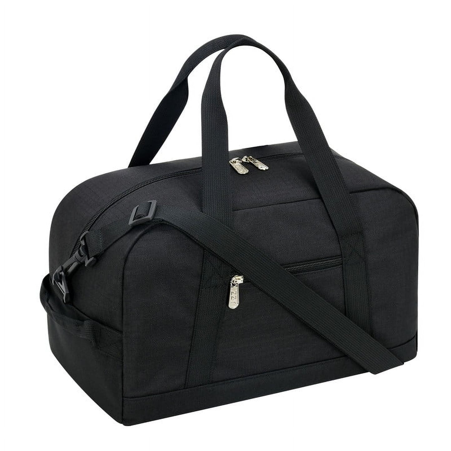 14" Carry-On Mini Duffel Bag for Travel Sport, Black